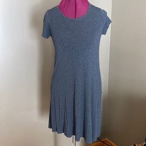 Madewell Heather Grey T-shirt Dress (Size XXS)
